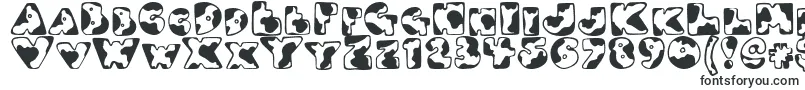 Шрифт Djmoo – шрифты, начинающиеся на D