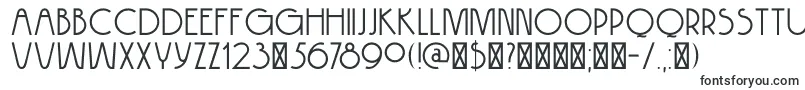 Шрифт DK Hokitika – ретро шрифты
