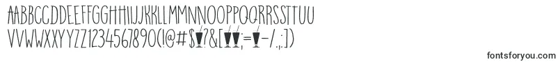 DK Mango Smoothie-fontti – Tekstitysfontit