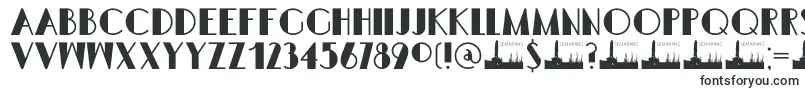 Шрифт DK Semarang Kolonial – ретро шрифты