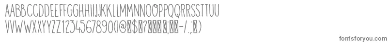 DK Visum Font – Gray Fonts