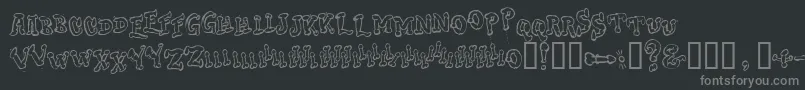 DOC      Font – Gray Fonts on Black Background