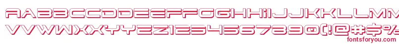 dodger3 13d Font – Red Fonts