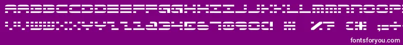 AldosNova Font – White Fonts on Purple Background