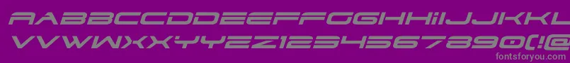 Police dodger3 1expandital – polices grises sur fond violet