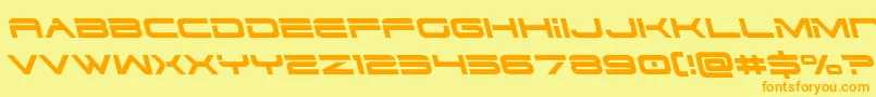 fuente dodger3 1left – Fuentes Naranjas Sobre Fondo Amarillo