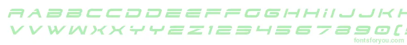 dodger3 1titleital-Schriftart – Grüne Schriften auf weißem Hintergrund