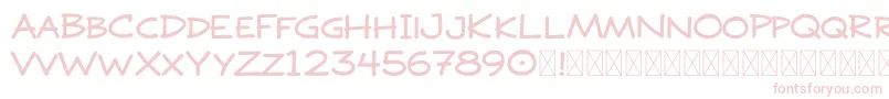 DOJO PEN MASTER DEMO Font – Pink Fonts on White Background