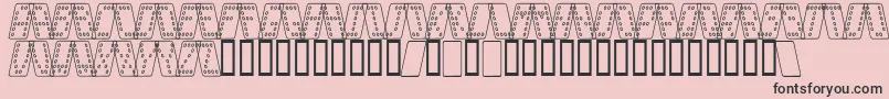 More about Dom smko Font Dom smko Font – Black Fonts on Pink Background