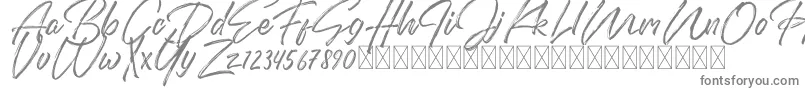 DomillionBrushFree Font – Gray Fonts