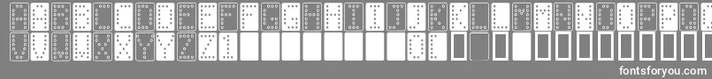 En savoir plus sur la police Domino n Police Domino n – polices blanches sur fond gris