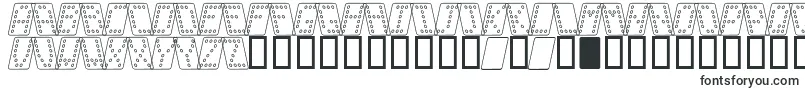 Шрифт Domino o – шрифты для Sony Vegas Pro
