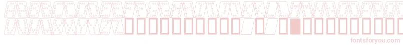 Domino o Font – Pink Fonts