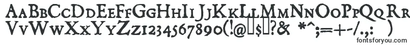 Шрифт DOMISC   – эродированные шрифты