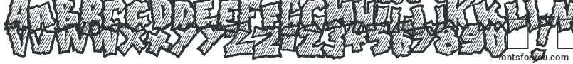 Шрифт Doonga Slash – шрифты, начинающиеся на D