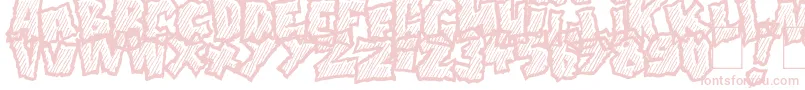 Lisätietoja Doonga Slash-fontista Doonga Slash-fontti – vaaleanpunaiset fontit valkoisella taustalla