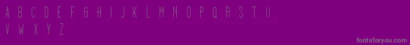 Dooodleista Font – Gray Fonts on Purple Background