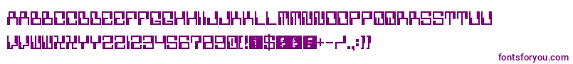 5computerized Font – Purple Fonts