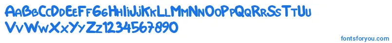 Doraemon Font – Blue Fonts