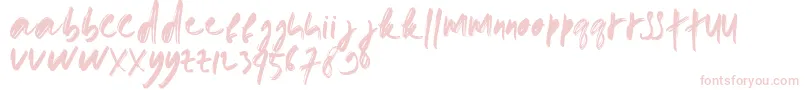 doremi brush Font – Pink Fonts