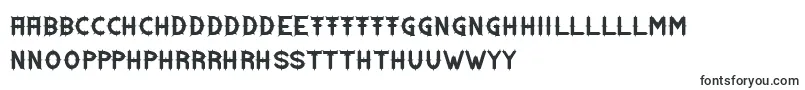 Шрифт DORNEN   – валлийские шрифты