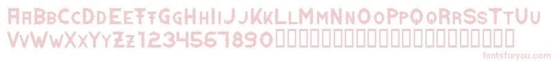 DORNEN  -Schriftart – Rosa Schriften