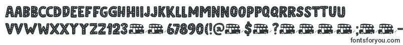 Doubledecker Dots DEMO-Schriftart – Schriftarten, die mit D beginnen
