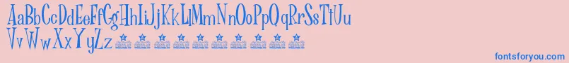 More about Dr Phibes Personal Use Font Dr Phibes Personal Use Font – Blue Fonts on Pink Background