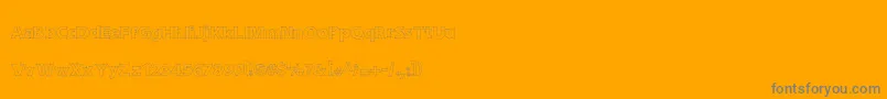 Подробнее о шрифте DraftQuick Шрифт DraftQuick – серые шрифты на оранжевом фоне
