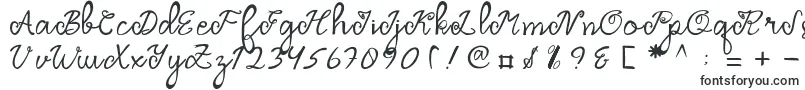Шрифт Dragonfly Script – милые шрифты