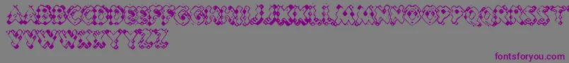More about PessimisticLines Font PessimisticLines Font – Purple Fonts on Gray Background