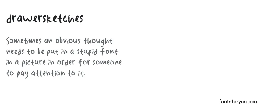 Drawersketches Font