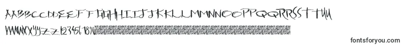 DrawingMachine-fontti – Alkavat D:lla olevat fontit