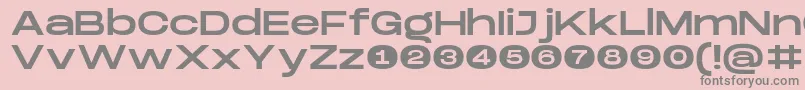 En savoir plus sur la police DreadnoughtusMedium Police DreadnoughtusMedium – polices grises sur fond rose