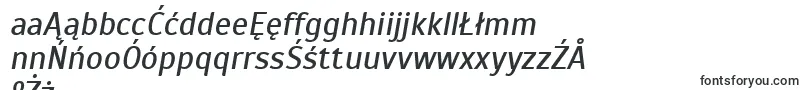 More about ScadaItalic Font ScadaItalic Font – Polish Fonts