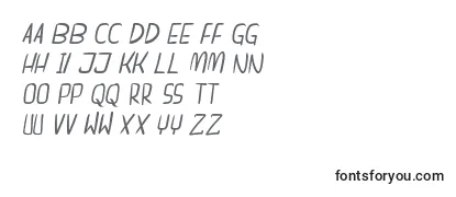 Dreamgirl itallic Font