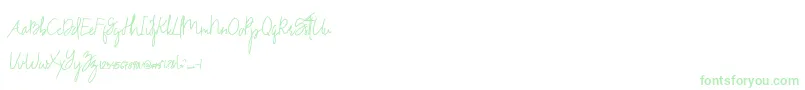 Drinkwater Demo Font – Green Fonts