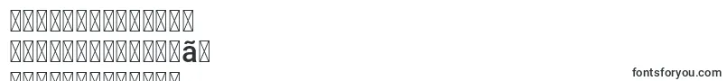 drivebold-Schriftart – koreanische Schriften