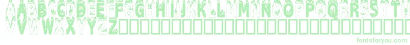 フォントPlastic – 緑のフォント