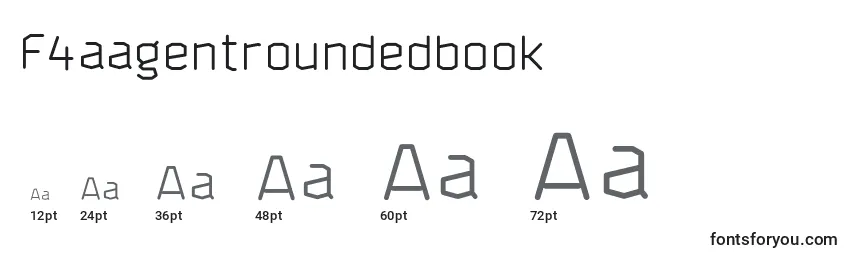 Größen der Schriftart F4aagentroundedbook