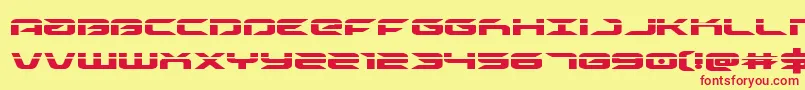 fuente drivelaser – Fuentes Rojas Sobre Fondo Amarillo