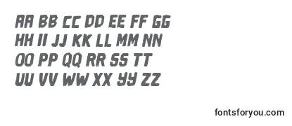 Обзор шрифта DrivingAround Italic