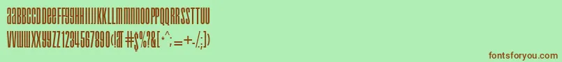 fuente droid – Fuentes Marrones Sobre Fondo Verde