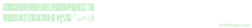 droid-Schriftart – Grüne Schriften