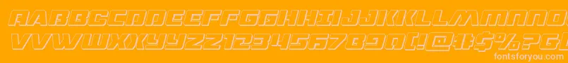 fuente dronetracker3dital – Fuentes Rosadas Sobre Fondo Naranja