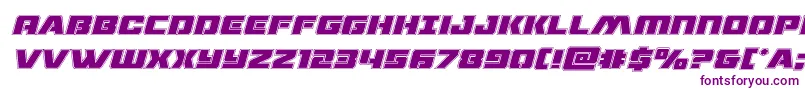 Шрифт dronetrackeracadital – фиолетовые шрифты