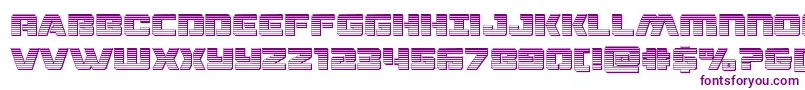 dronetrackerchrome Font – Purple Fonts on White Background