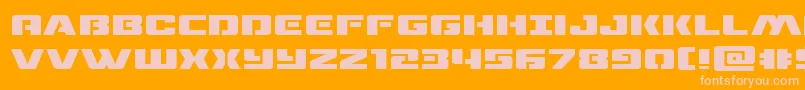 fuente dronetrackerexpand – Fuentes Rosadas Sobre Fondo Naranja
