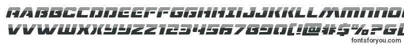 Шрифт dronetrackerhalfital – футуристические шрифты