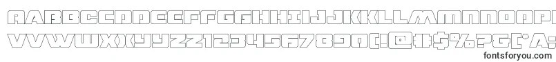 dronetrackerthinout-fontti – julistefontit